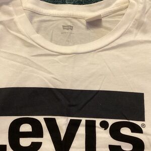Levi's Black and White Men's T-Shirt